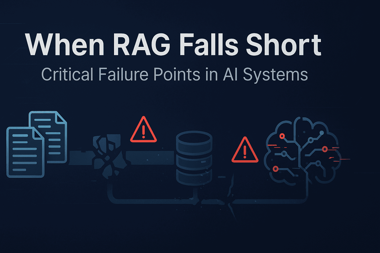 When RAG Falls Short: Understanding the Critical Failure Points That Can Break Your AI System